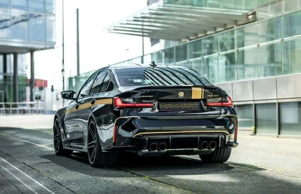 MANHART MH3 600 — BMW M3 ด้านท้าย