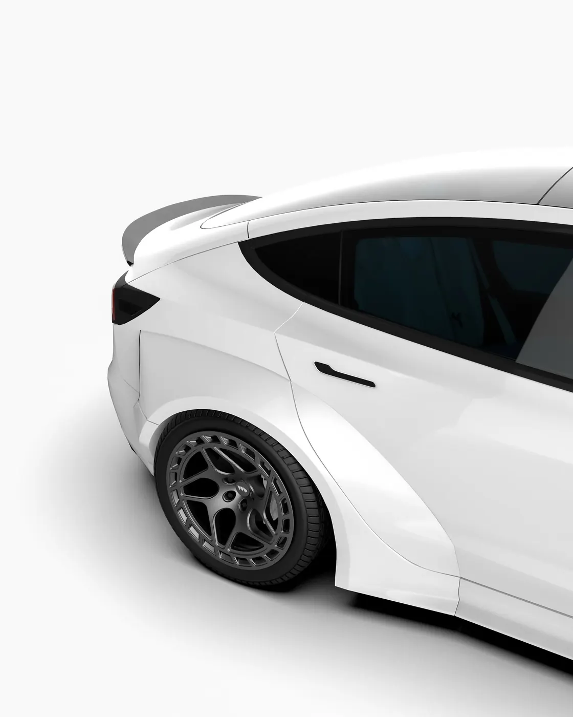 Tesla Model Y Juniper ชุด WAIDO มุมท้าย