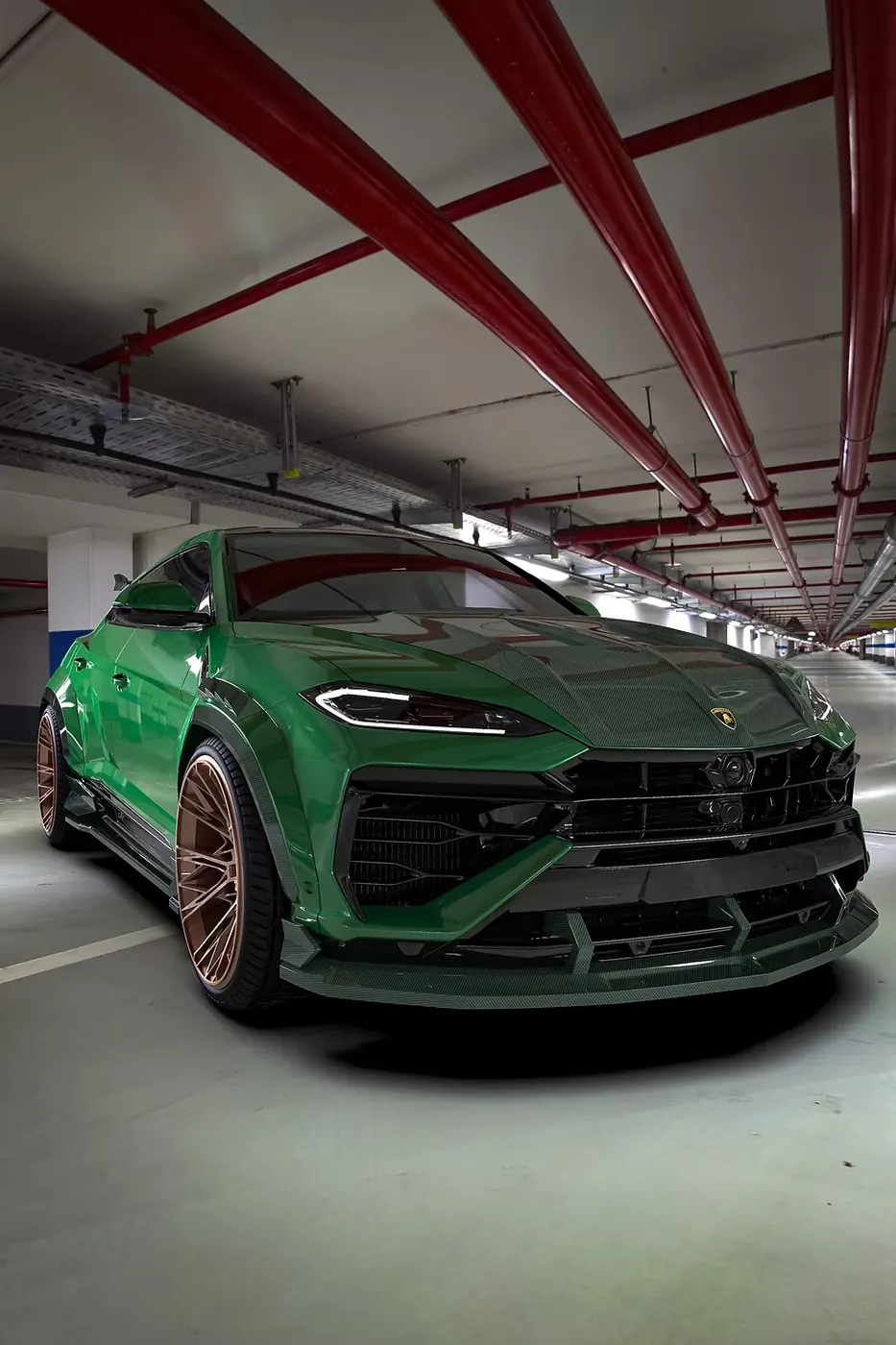Lamborghini Urus SE ชุด WAIDO ด้านหน้า